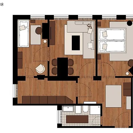 In Dresden-loebtau アパート *